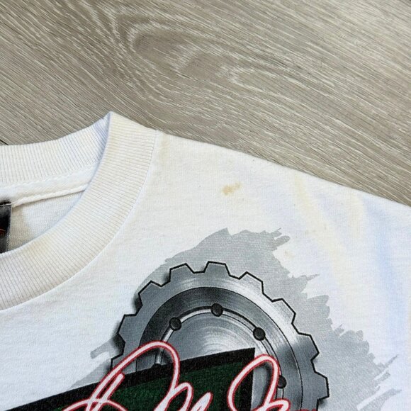 2009 NASCAR Dale Earnhardt Jr. #88 AMP Energy White T-Shirt - Size Youth Medium - Picture 10 of 11